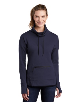 'Sport Tek LST280 Sport Tek  Ladies Triumph Cowl Neck Pullover'