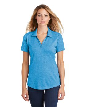 'Sport-Tek LST405 Ladies PosiCharge TriBlend Wicking Polo'