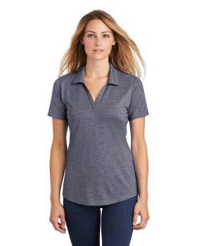 'Sport-Tek LST405 Ladies PosiCharge TriBlend Wicking Polo'