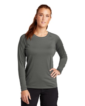 'Sport Tek LST470LS Sport Tek  Ladies Long Sleeve Rashguard Tee.'