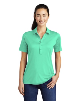 'Sport Tek LST520 Sport Tek  Ladies Posi Uv  Pro Polo.'