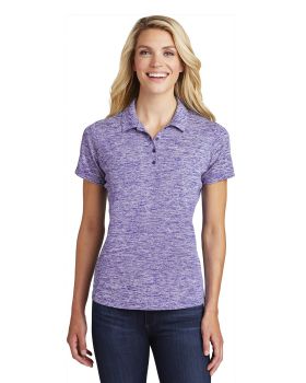 'Sport-Tek LST590 Ladies PosiCharge Electric Heather Polo'