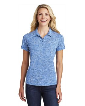 'Sport-Tek LST590 Ladies' PosiCharge Electric Heather Polo'