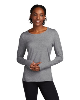 'Sport-Tek LST710 Women's Sport-Tek Ladies Exchange 1.5 Long Sleeve Crew'