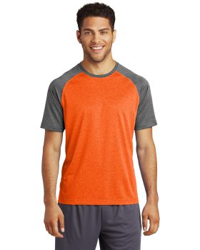 'Sport-Tek ST362 Men's HeatherOnHeather Contender Tee'