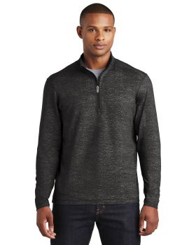 'Sport-Tek ST855 Men's SportWick Stretch Reflective Heather 1/2 Zip Pullover'