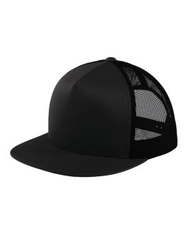 'Sport-Tek STC38 Yupoong 5Panel Classic Trucker Mesh Back Cap'