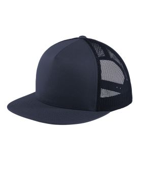 'Sport-Tek STC38 Yupoong 5Panel Classic Trucker Mesh Back Cap'