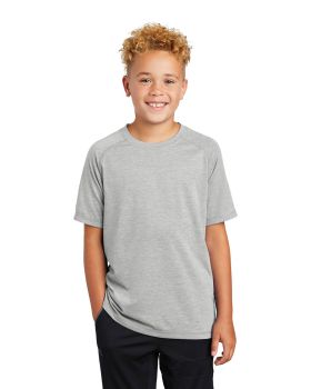 'Sport-Tek YST400 Youth PosiCharge TriBlend Wicking Raglan Tee'