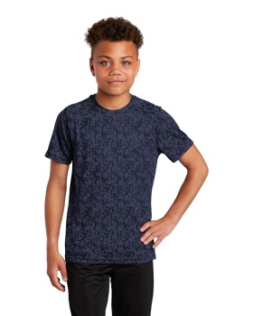 'Sport-Tek YST460 Youth Digi Camo Tee'