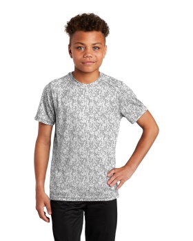 Sport-Tek YST460 Youth Digi Camo Tee