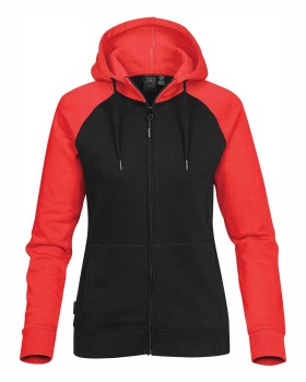 CFZ-5W W’s Omega Two-Tone Zip Hoody