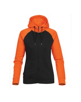 'CFZ-5W W’s Omega Two-Tone Zip Hoody'