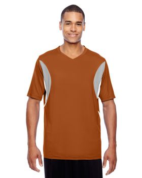 'Team 365 TT10 Men's Short Sleeve Athletic V-Neck All Sport Jersey T-Shirt'