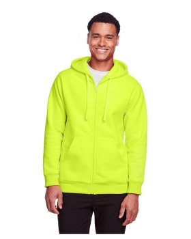 'Team 365 TT95 Adult Zone Hydrosport Heavyweight Full Zip Hooded Sweatshirt'