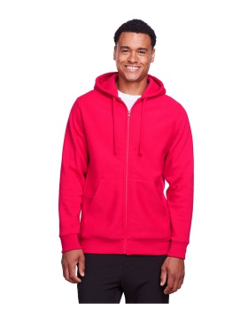 'Team 365 TT95 Adult Zone Hydrosport Heavyweight Full Zip Hooded Sweatshirt'