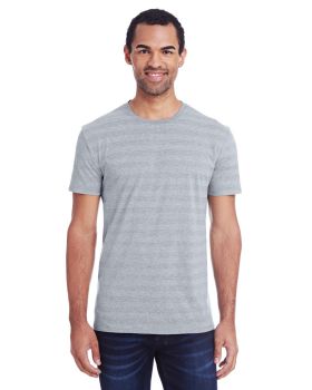 'Threadfast Apparel 152A Men's Invisible Stripe Short-Sleeve T-Shirt'