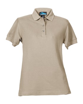 Tri-Mountain 166 Women's cotton pique golf shirt.