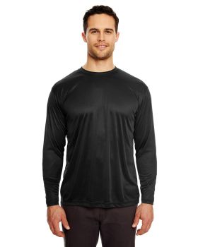 'UltraClub 8422 Adult Cool & Dry Sport Long-Sleeve Performance Interlock T-Shirt'