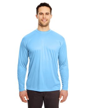 'UltraClub 8422 Adult Cool & Dry Sport Long-Sleeve Performance Interlock T-Shirt'