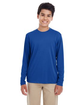 'UltraClub 8622Y Youth Cool & Dry Performance Long-Sleeve Top'