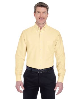 'UltraClub 8970 Men's Classic Wrinkle Resistant Long Sleeve Oxford Shirt'