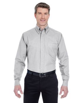 UltraClub 8970 Men's Classic Wrinkle Resistant Long Sleeve Oxford Shirt