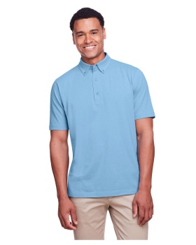 'UltraClub UC105 Men's Lakeshore Stretch Cotton Performance Polo'