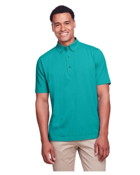 'UltraClub UC105 Men's Lakeshore Stretch Cotton Performance Polo'