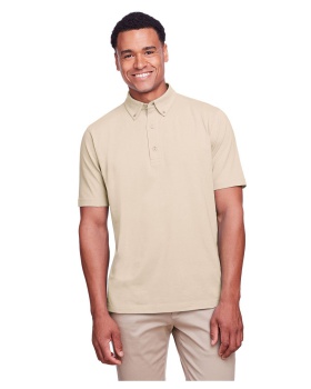 'UltraClub UC105 Men's Lakeshore Stretch Cotton Performance Polo'