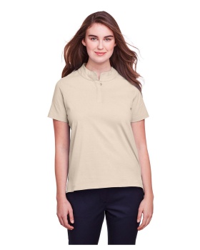 'UltraClub UC105W Ladies' Lakeshore Stretch Cotton Performance Polo'