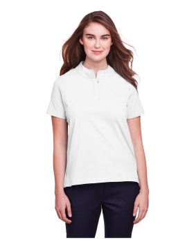 UltraClub UC105W Ladies' Lakeshore Stretch Cotton Performance Polo