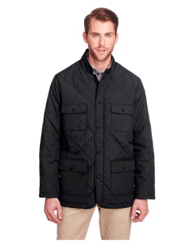 UltraClub UC708 Men's Dawson Quilted Hacking Jacket