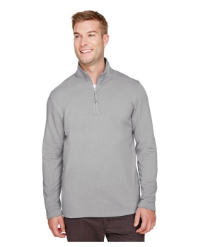 'UltraClub UC792 Men's Coastal Pique Fleece Quarter Zip'