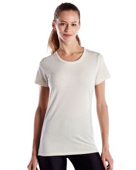 'US Blanks US100 Ladies Made in USA Short Sleeve Crew T-Shirt'