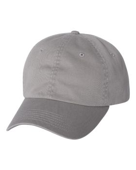 'Valucap VC350 Unstructured Washed Chino Twill Cap'