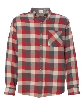 Weatherproof 164761 Vintage Brushed Flannel Long Sleeve Shirt