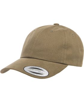 'Yupoong 6245PT Adult Peached Cotton Twill Dad Cap'