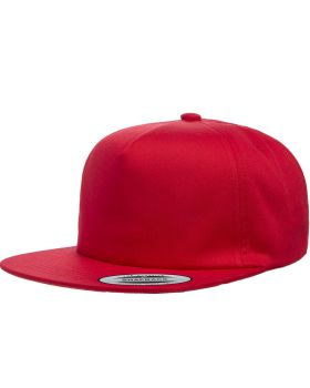 'Yupoong Y6502 Unstructured Five Panel Snapback Cap'