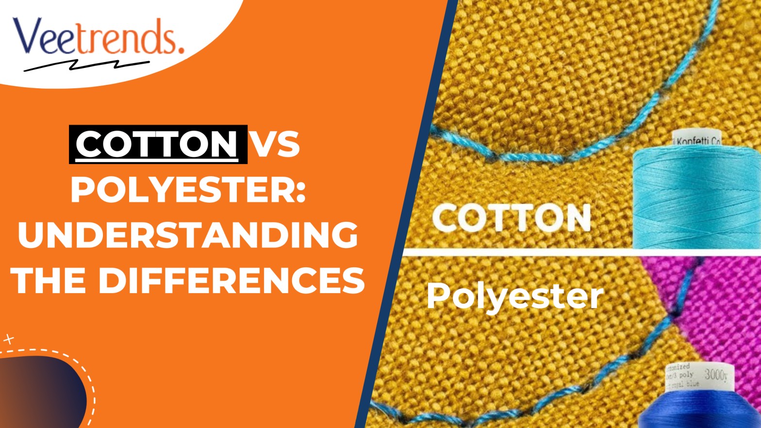 Cotton VS Polyester: Understanding the Differences