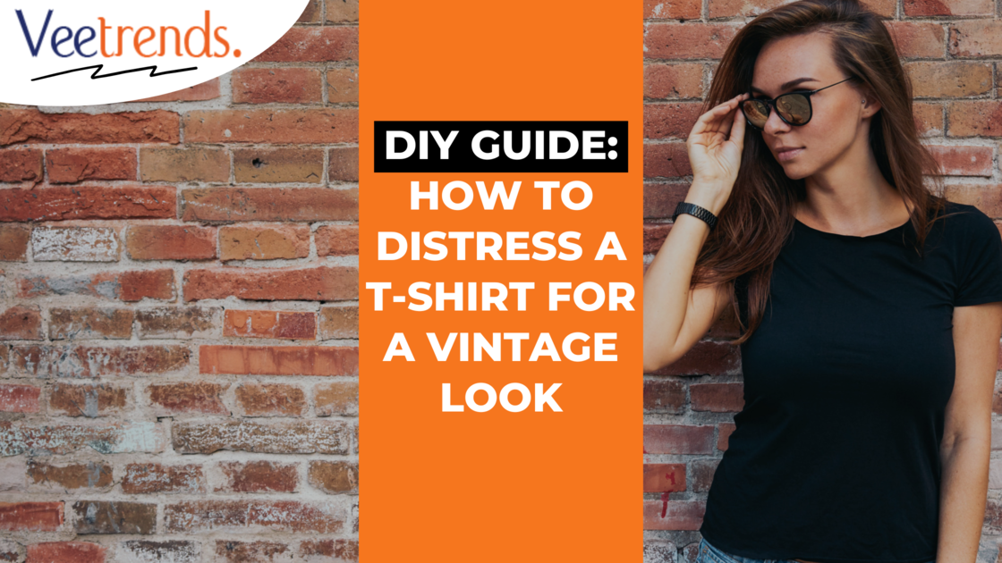 How to Use the Distressed Effect for the Best Vintage T-Shirt