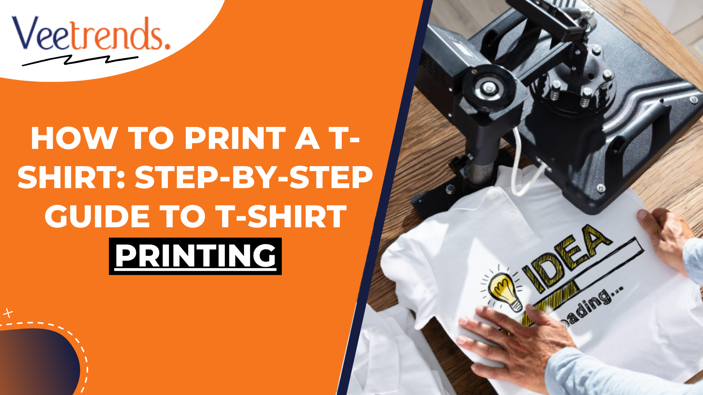 How to Print a T-Shirt: Step-By-Step Guide to T-Shirt Printing
