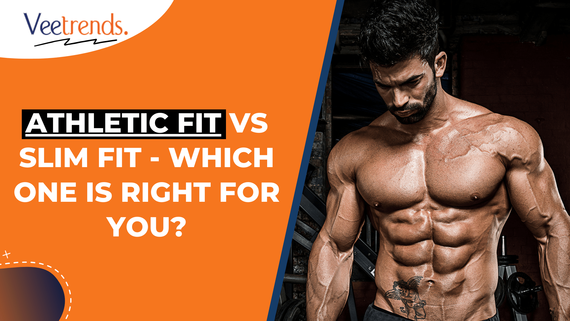 What Are Muscle Fit Shirts vs Athletic Fit Shirts vs Slim Fit