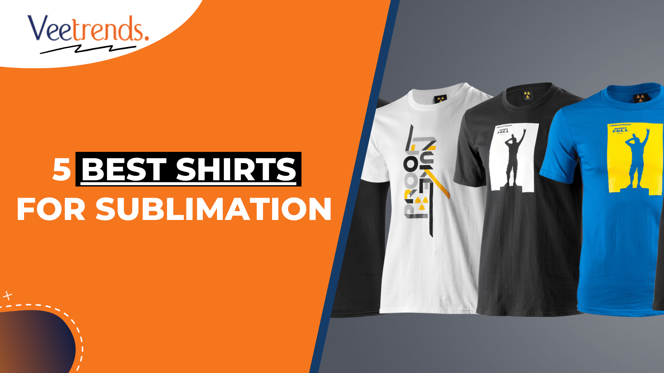 Top 5 Best Shirts For Sublimation Printing in 2024 - Veetrends