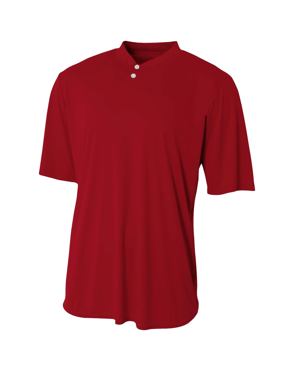 'A4 N3143 Men's Tek 2-Button Henley Jersey'