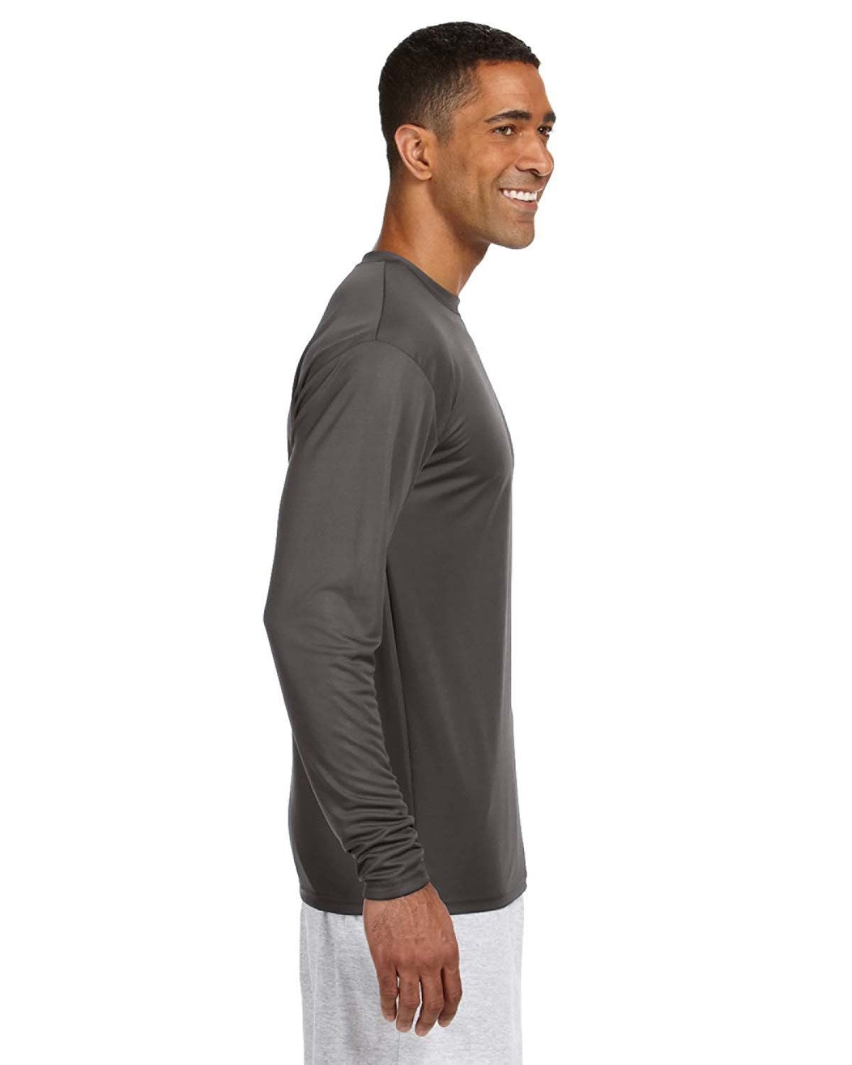 A4 N3165 Men's Cooling Performance Long Sleeve T-Shirt