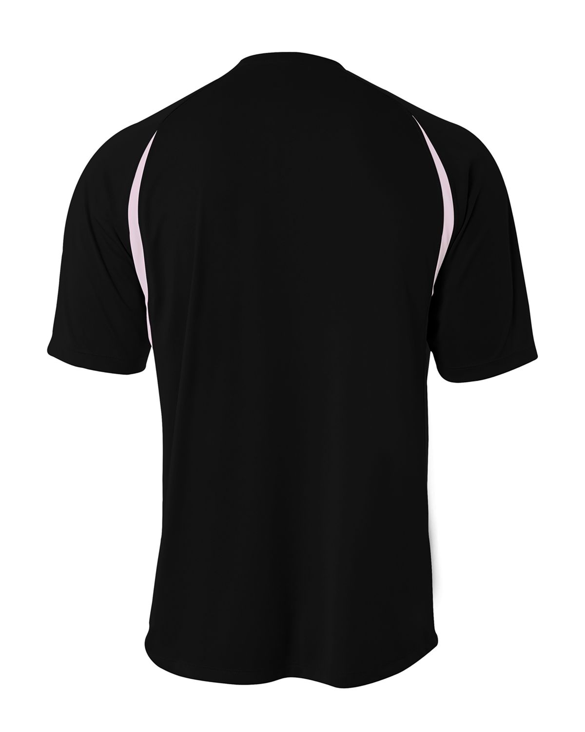 'A4 N3181 Men's Cooling Performance Color Blocked T-Shirt'