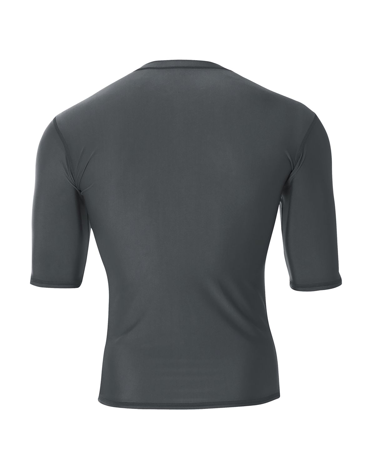 A4 N3283 Men's 7 Vs 7 Compression T-Shirt - Graphite - 2XL