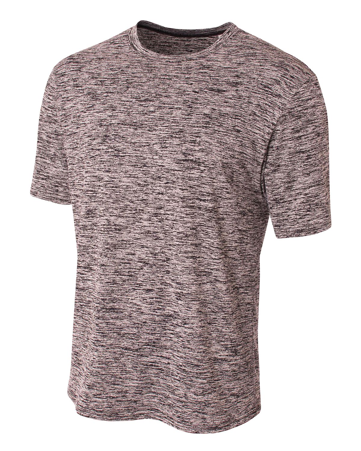 'A4 N3296 Men's Polyester Space Dye T-Shirt'