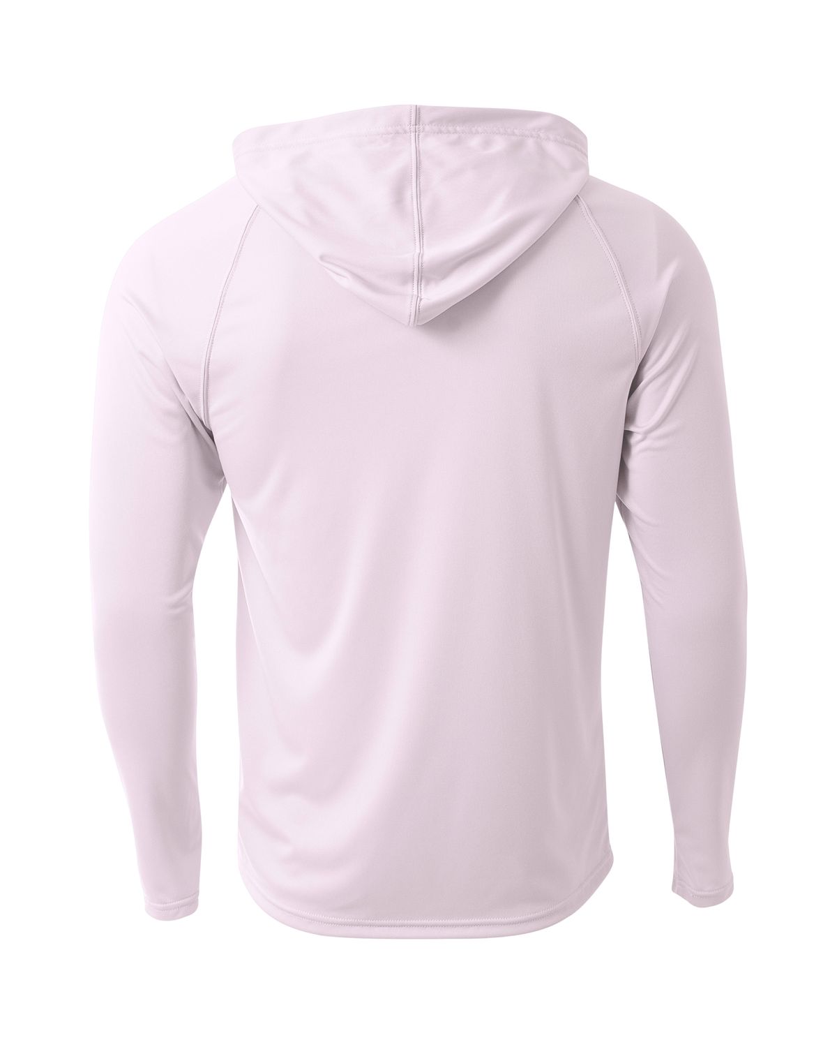 'A4 N3409 Men's Cooling Performance Long Sleeve Hooded T shirt'